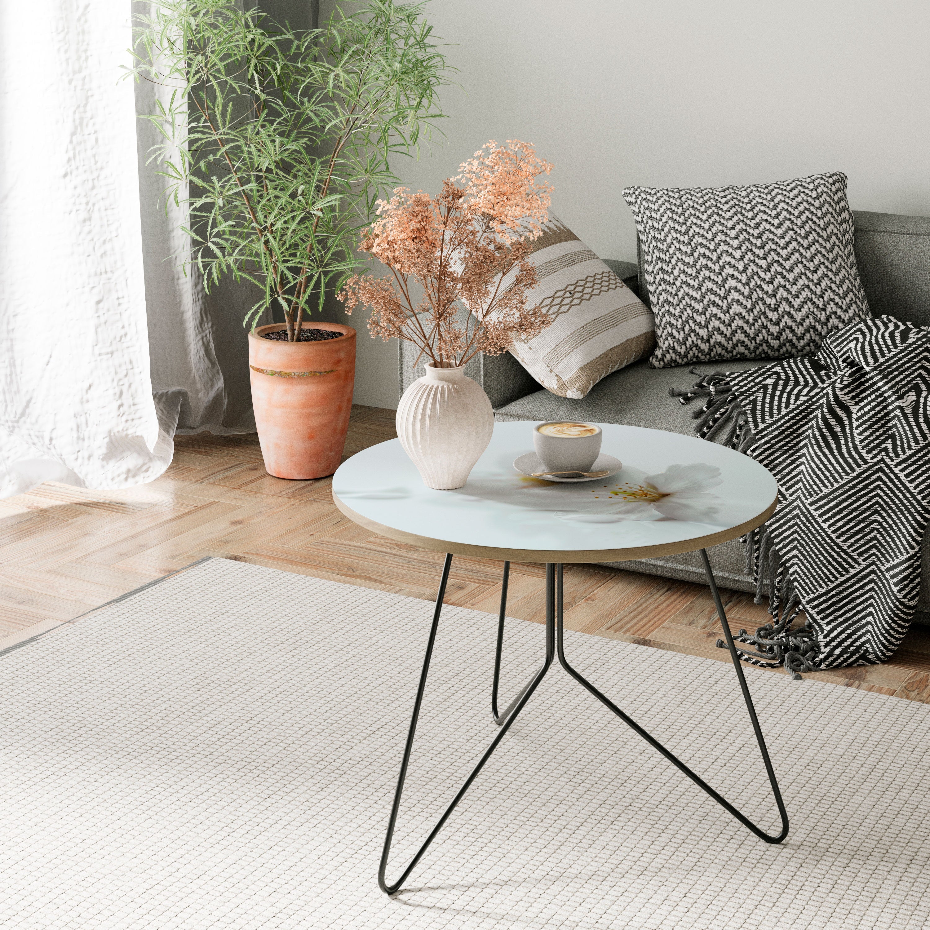 FLEETING WHITE PETALS Coffee Table 69