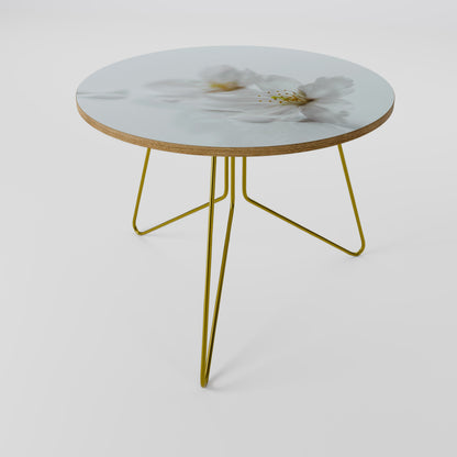 FLEETING WHITE PETALS Couchtisch
