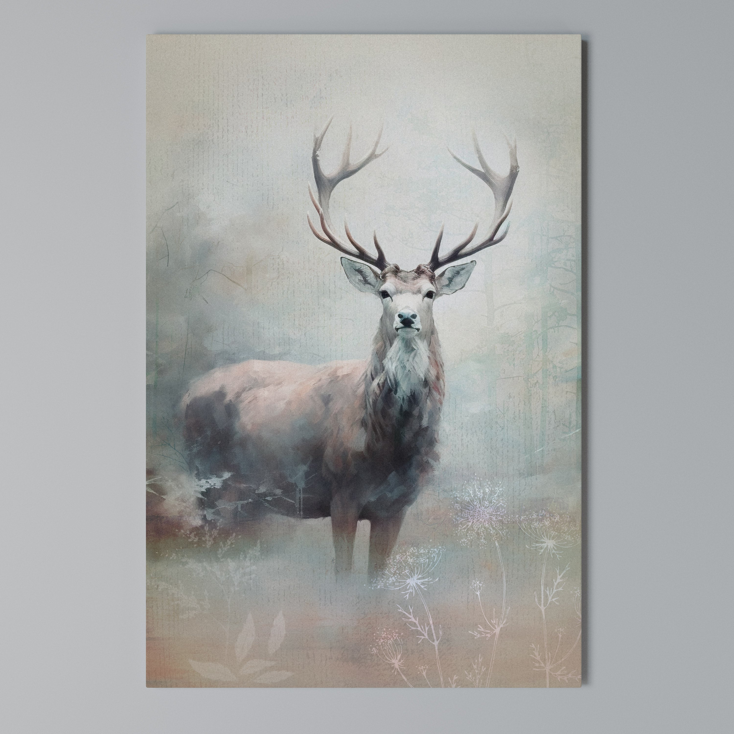 FOREST KING Vertical Canvas Print