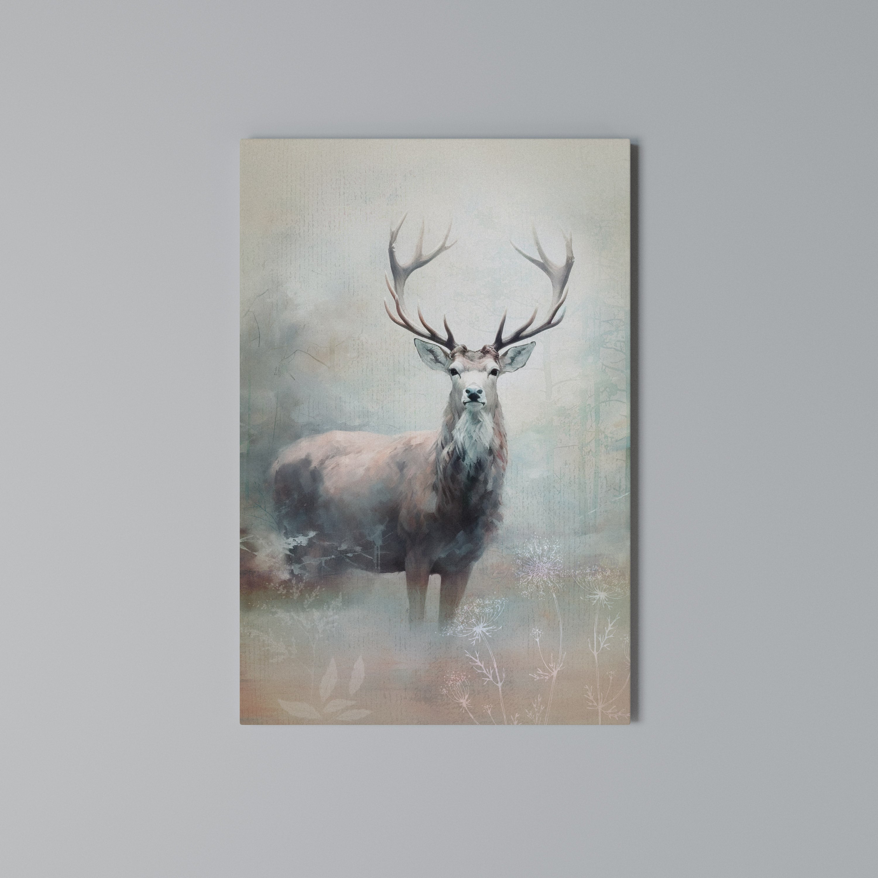 FOREST KING Vertical Canvas Print