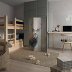 FOREST KING Dekorativer Paravent - 3-teilig