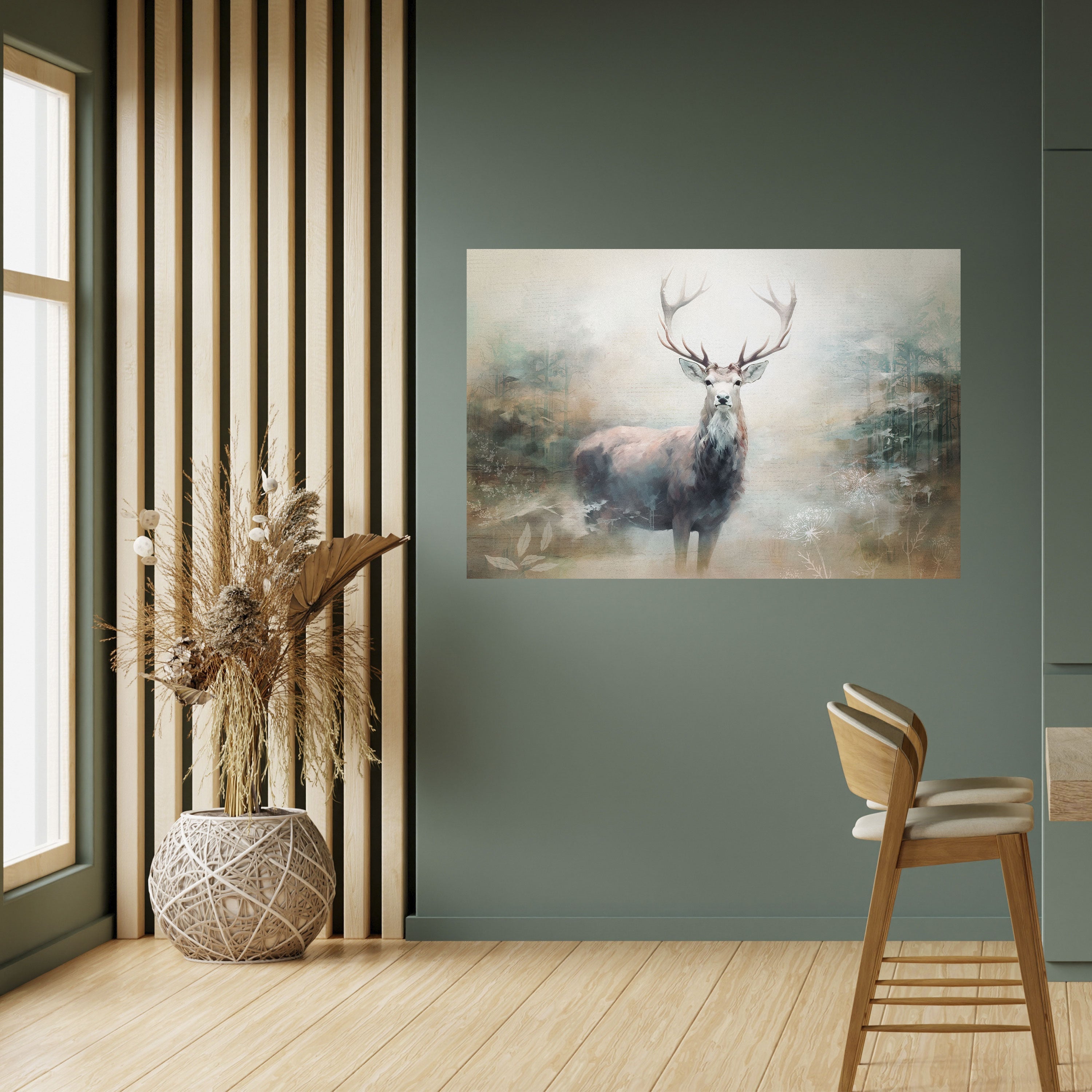 FOREST KING Horizontales Poster zum Abziehen und Aufkleben
