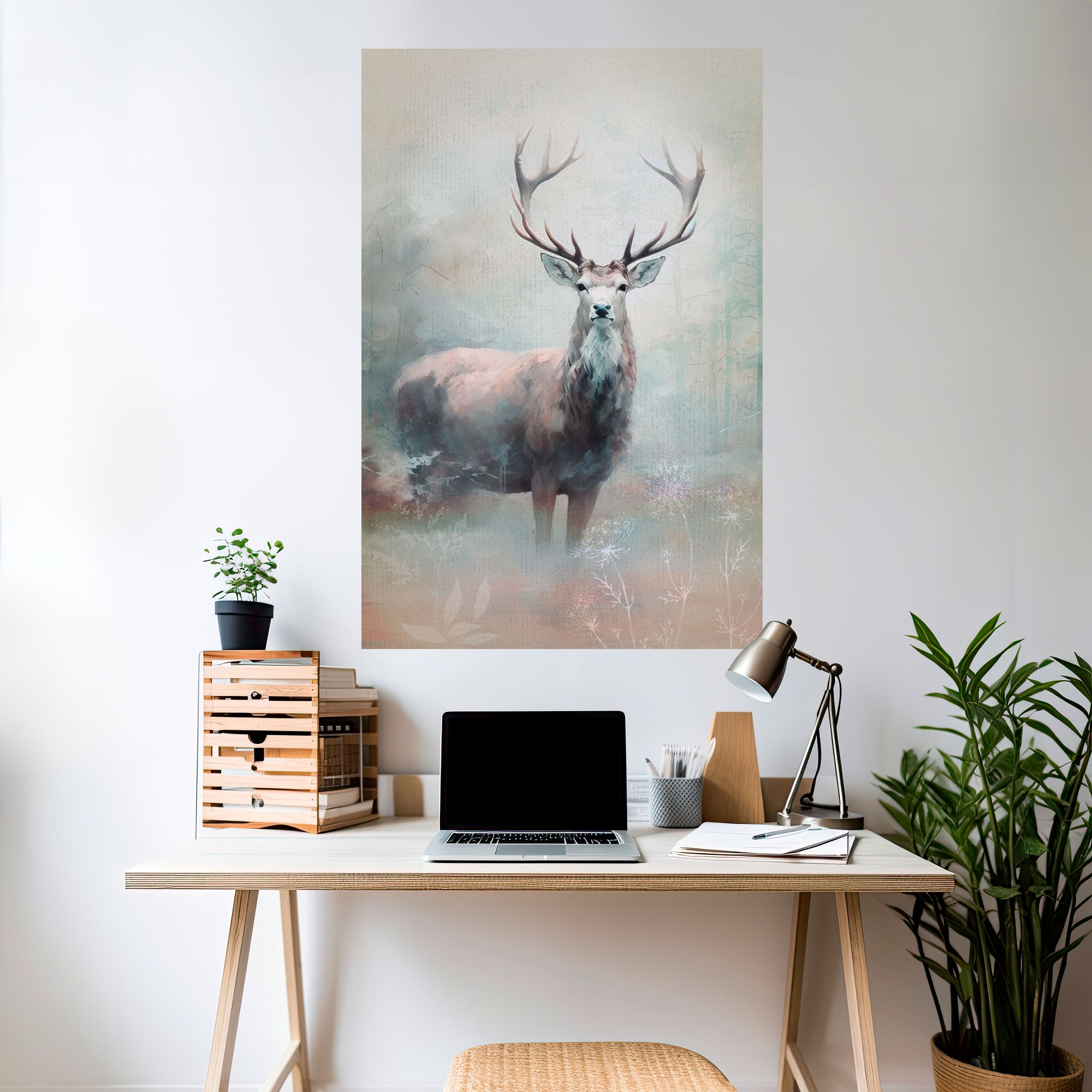 FOREST KING Vertikales Poster zum Abziehen und Aufkleben