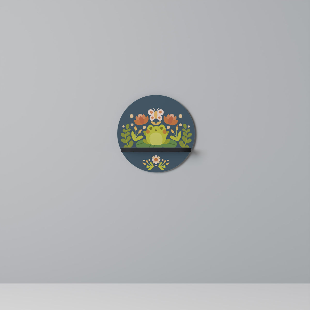 MEADOW IDYLL Dekoratives Wandregal