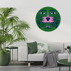 STAY WILD Round Wall Art