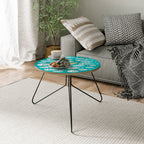 FISHY FOLK ART Couchtisch Ø 60 cm