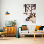 WHISPERS OF FROST Selbstklebendes Poster - Hochformat