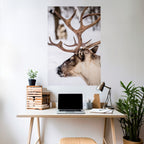 WHISPERS OF FROST Selbstklebendes Poster - Hochformat