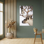 WHISPERS OF FROST Selbstklebendes Poster - Hochformat