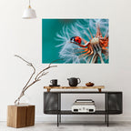 LADYBUG BALANCE Peel and Stick Horizontal Poster