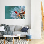 LADYBUG BALANCE Peel and Stick Horizontal Poster