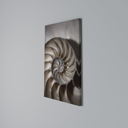 WHISPERS OF SHELLS Vertical Canvas Print