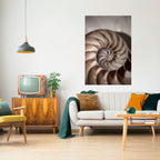 WHISPERS OF SHELLS Selbstklebendes Poster - Hochformat