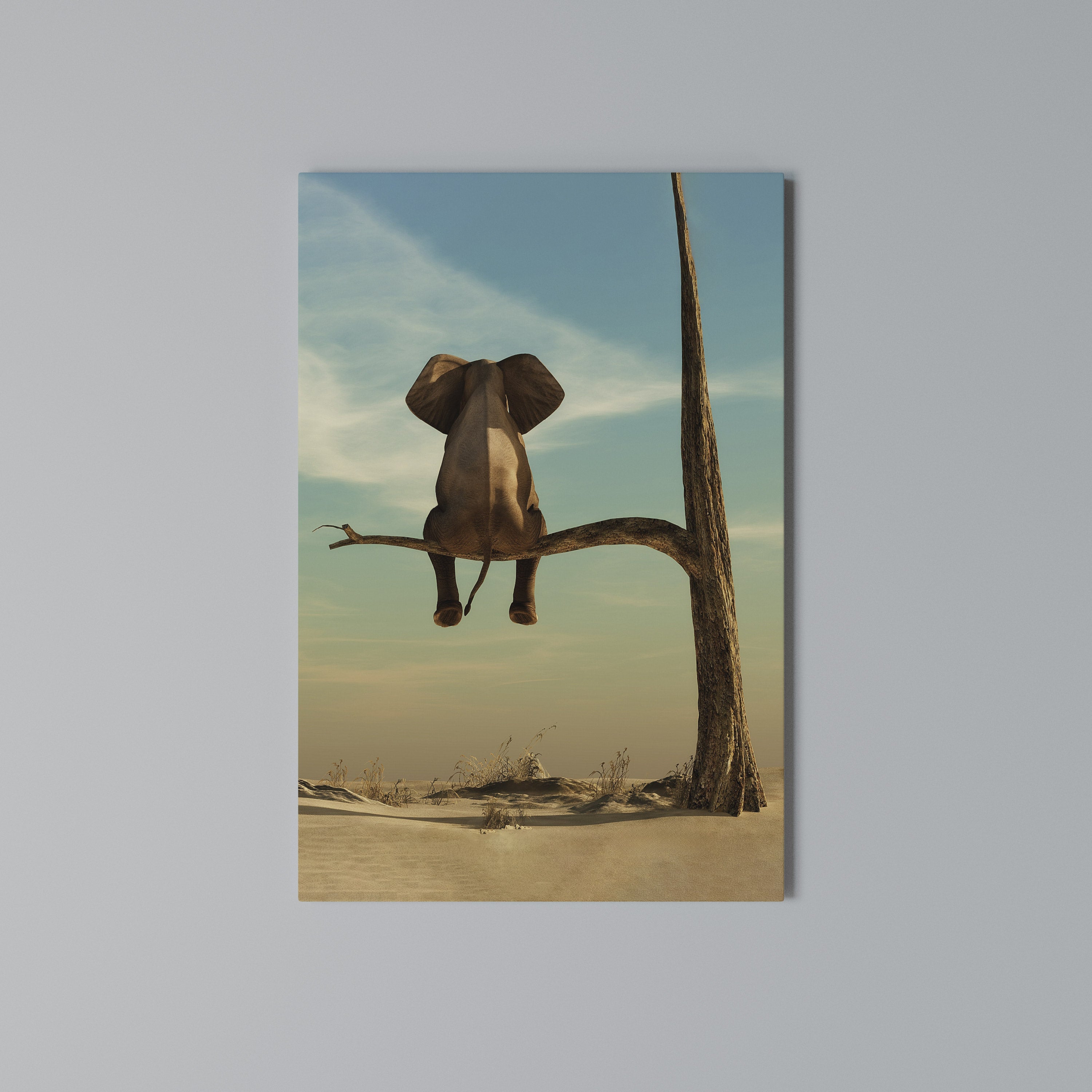 DARE TO DREAM Vertical Canvas Print
