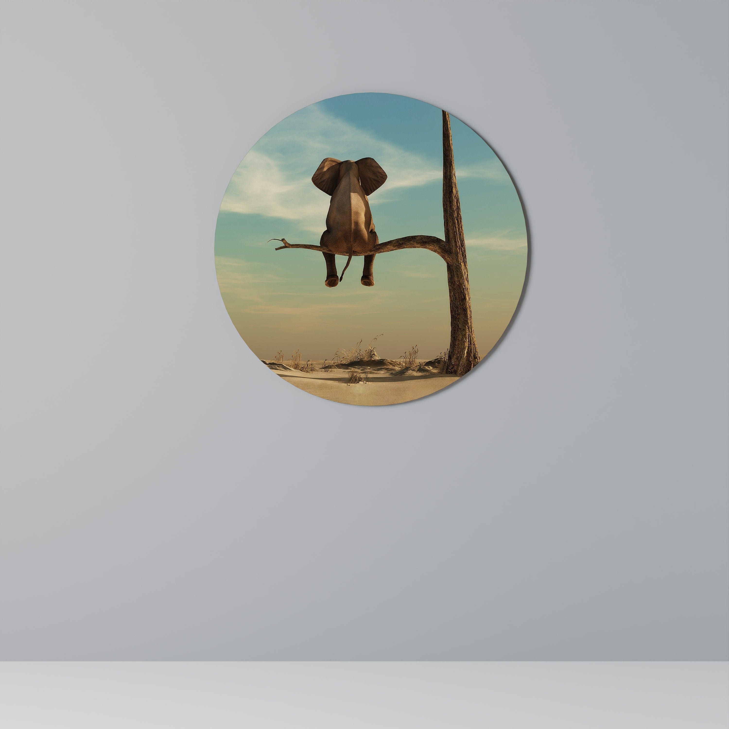 DARE TO DREAM Runde Wandkunst