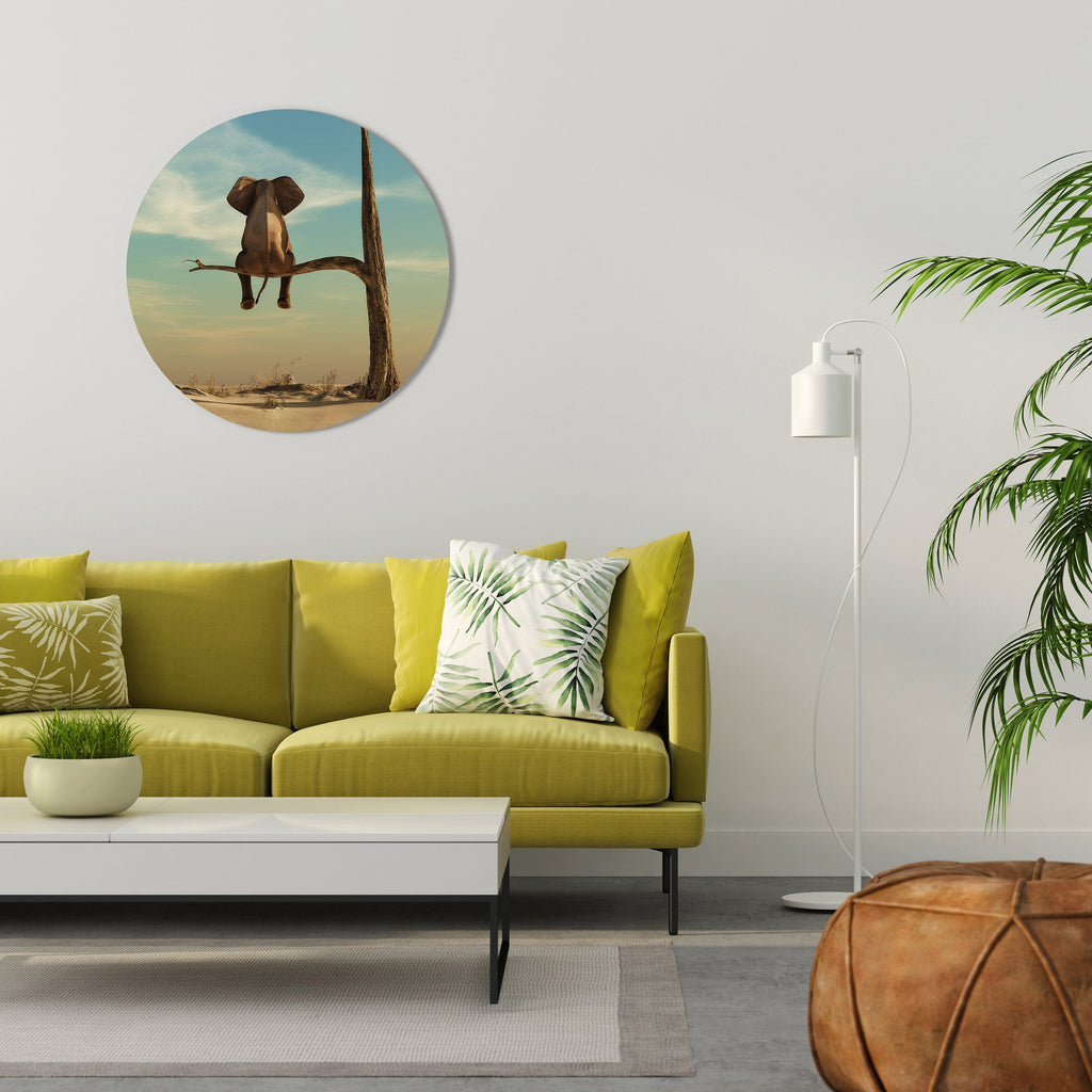DARE TO DREAM Runde Wandkunst