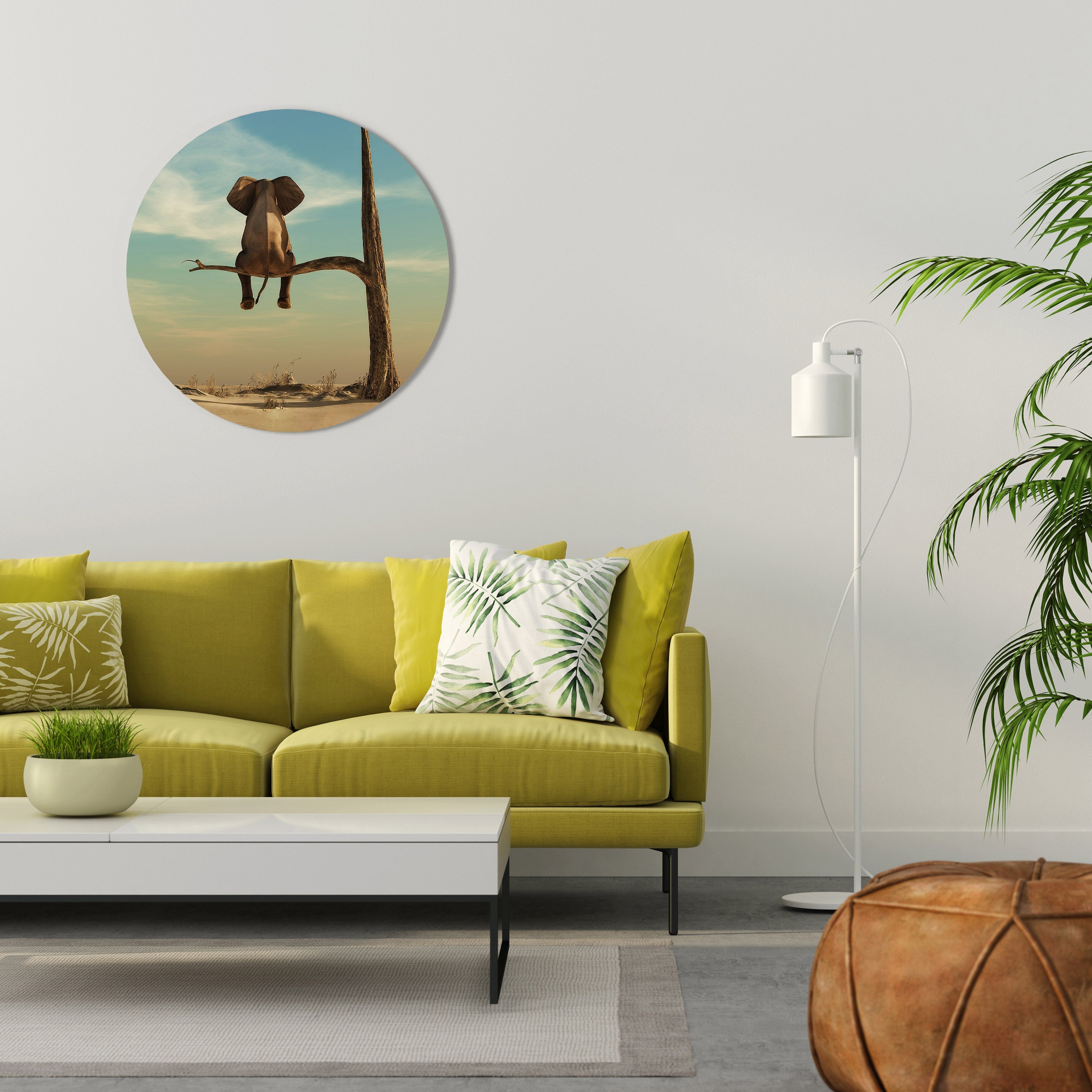 DARE TO DREAM Runde Wandkunst