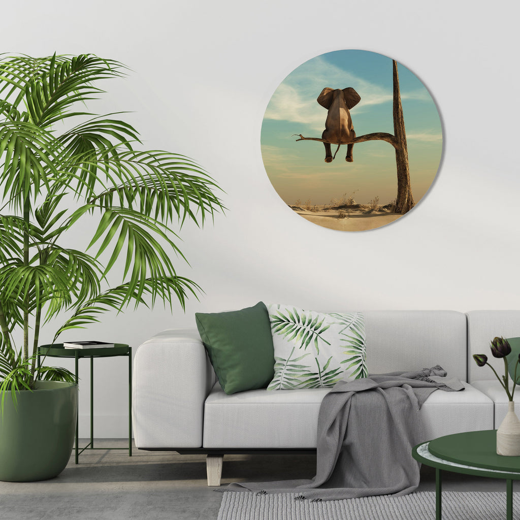 DARE TO DREAM Runde Wandkunst
