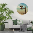 DARE TO DREAM Round Wall Art