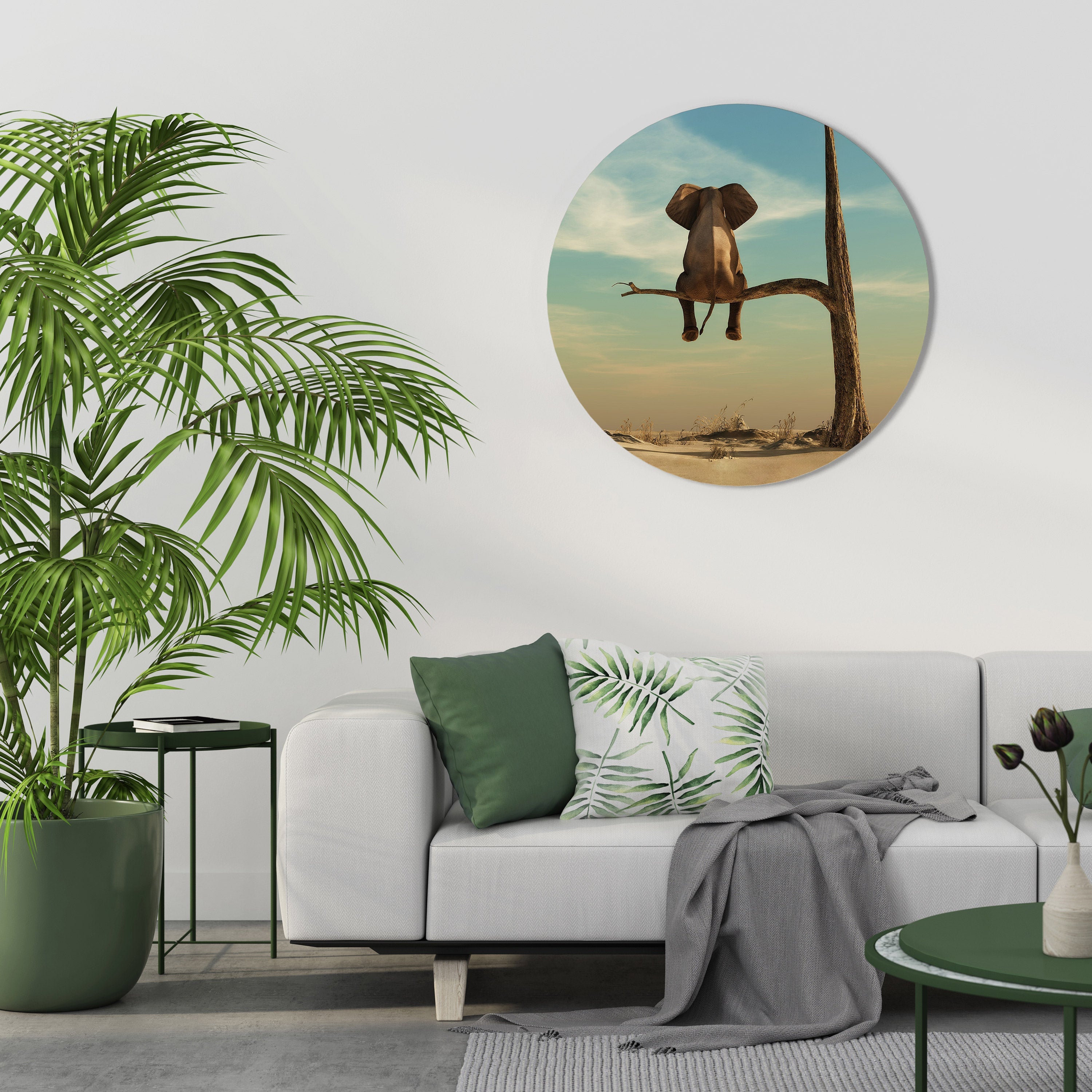 DARE TO DREAM Runde Wandkunst