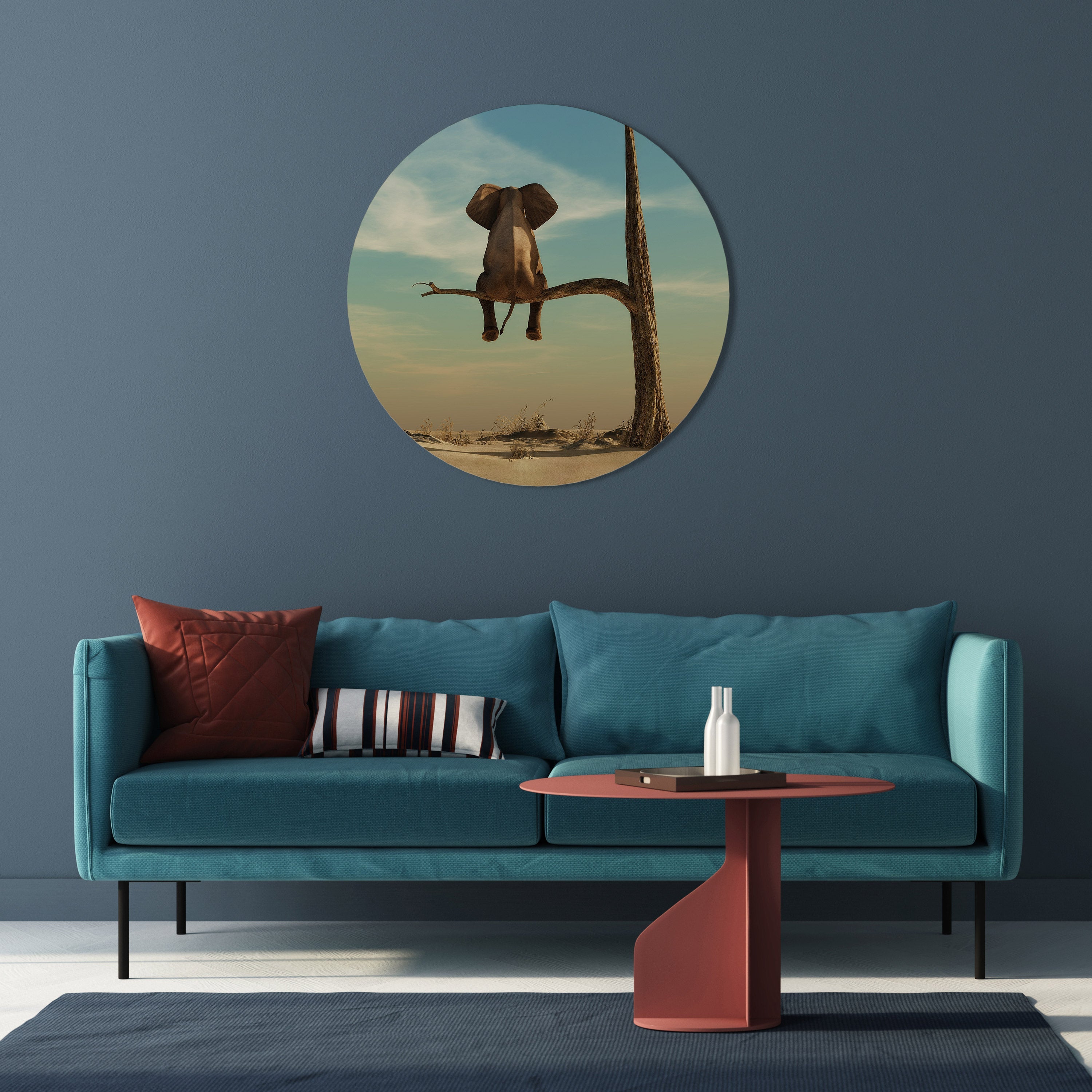 DARE TO DREAM Runde Wandkunst