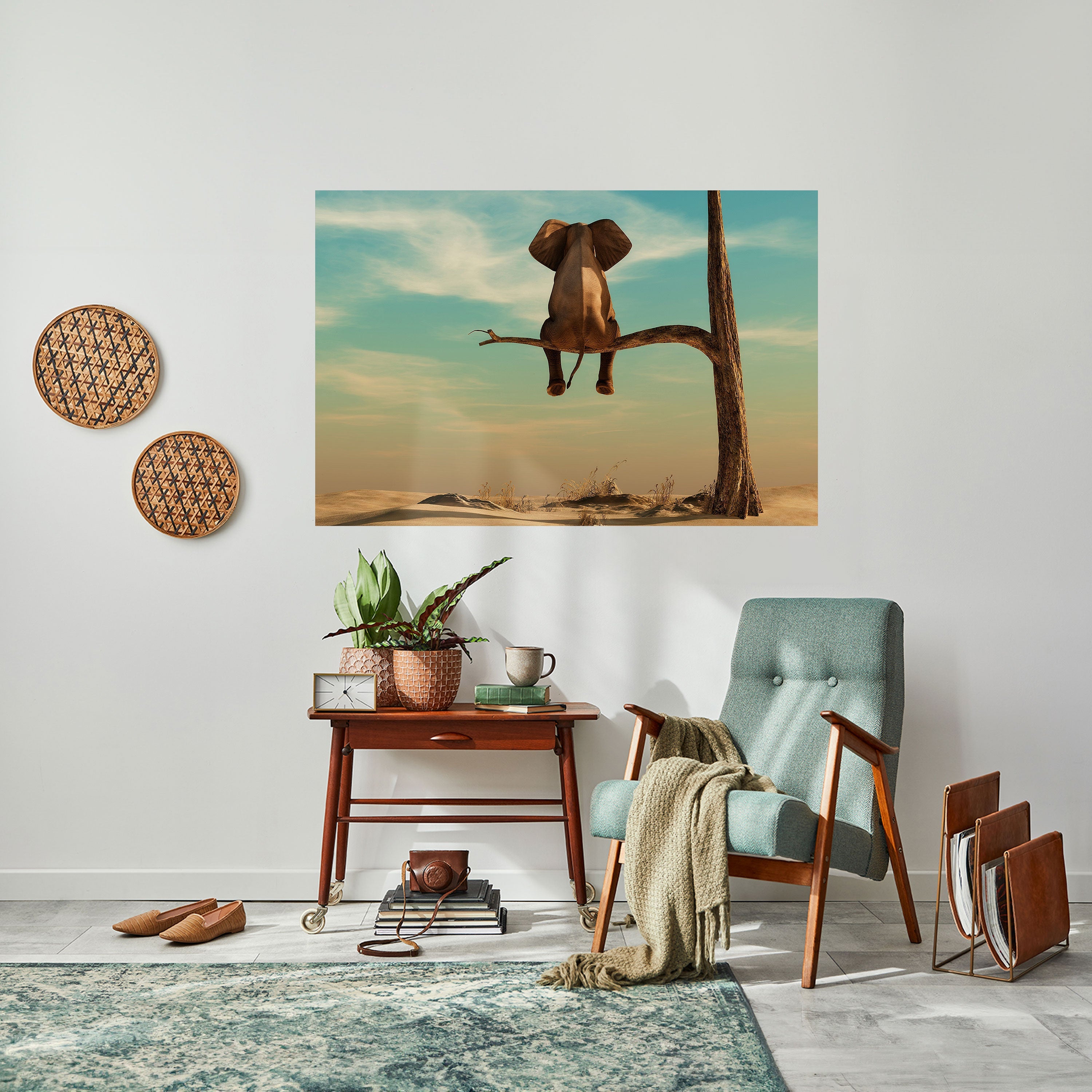DARE TO DREAM Horizontales Poster zum Abziehen und Aufkleben