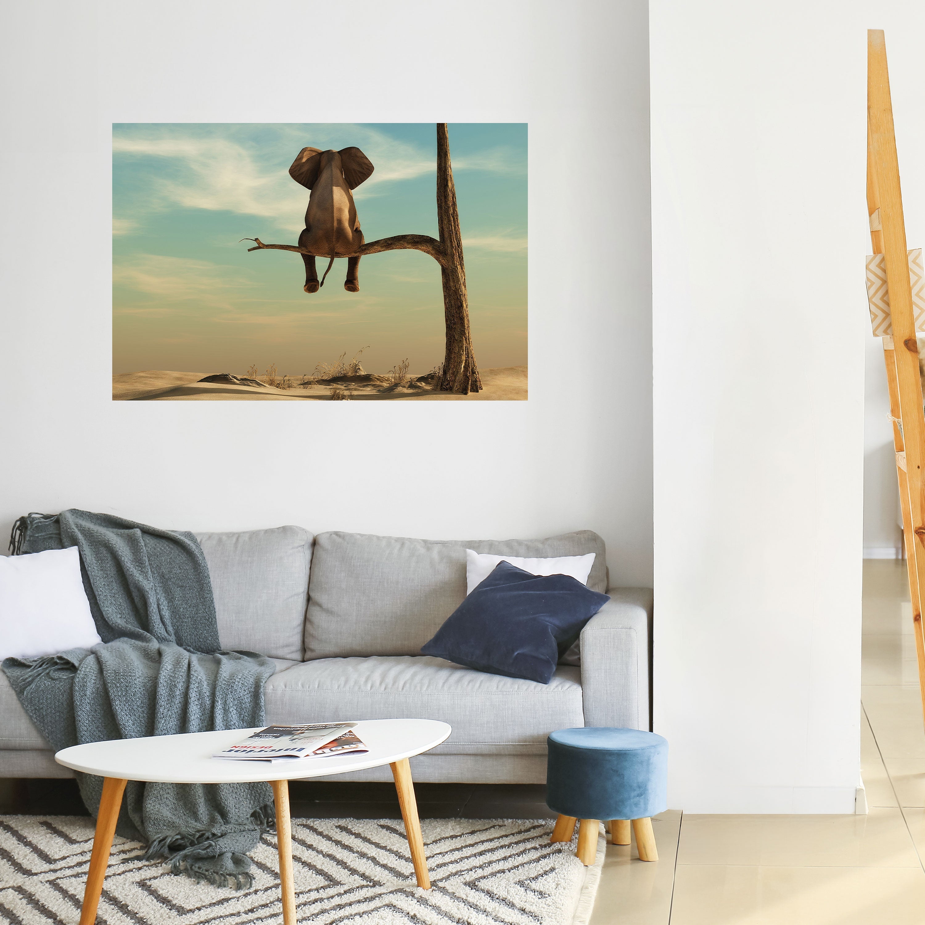 DARE TO DREAM Horizontales Poster zum Abziehen und Aufkleben