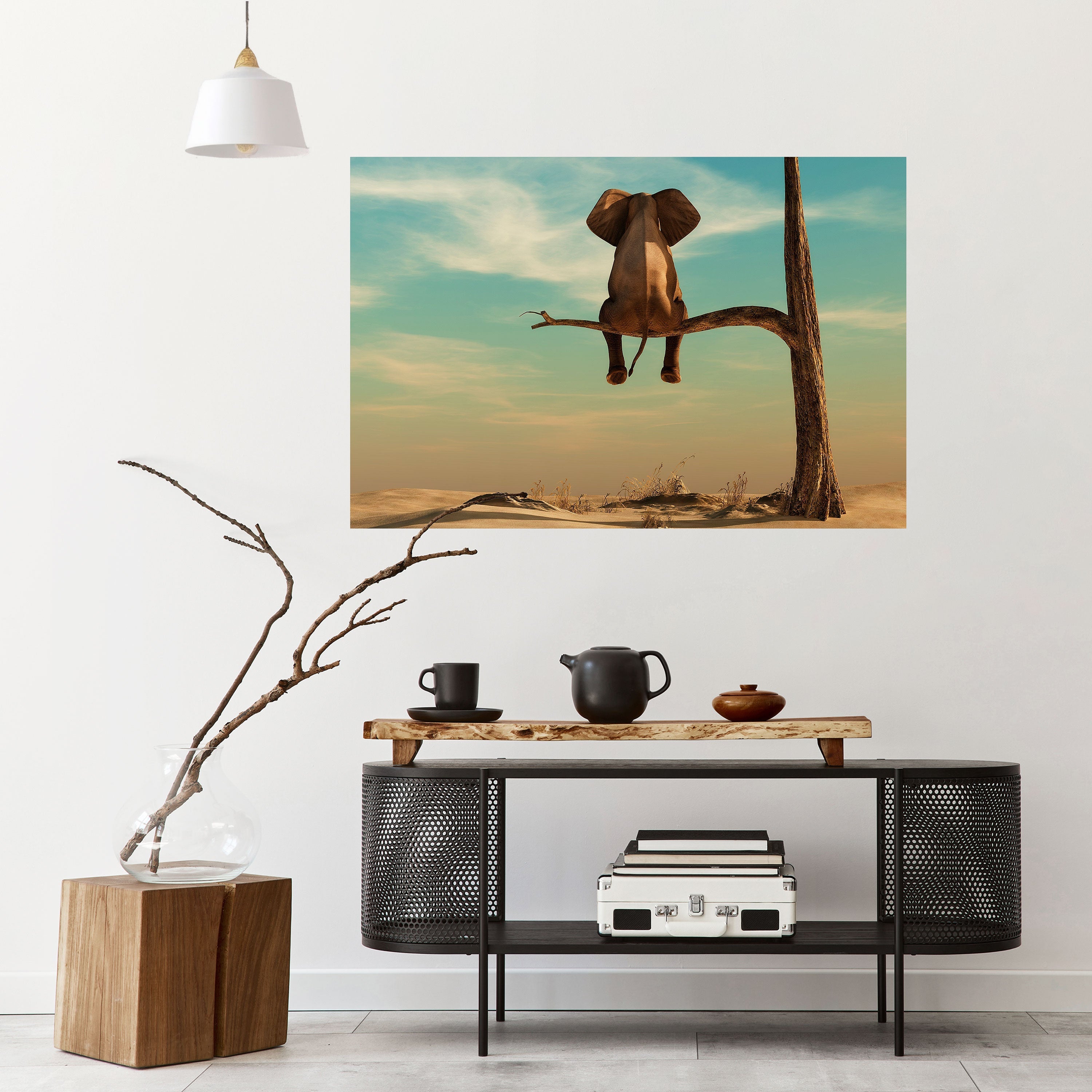 DARE TO DREAM Horizontales Poster zum Abziehen und Aufkleben