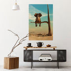 DARE TO DREAM Selbstklebendes Poster - Hochformat