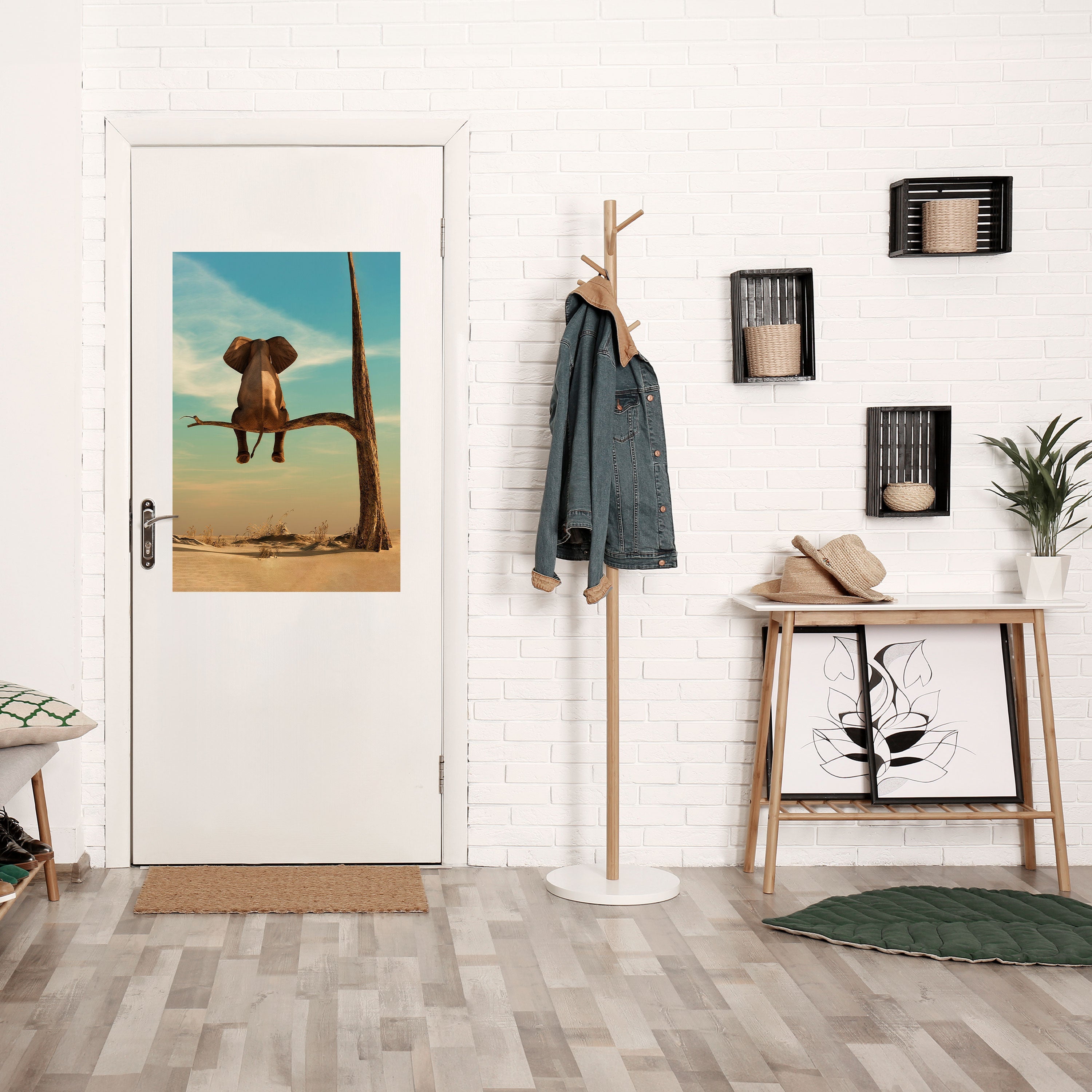 DARE TO DREAM Vertikales Poster zum Abziehen und Aufkleben