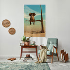 DARE TO DREAM Selbstklebendes Poster - Hochformat