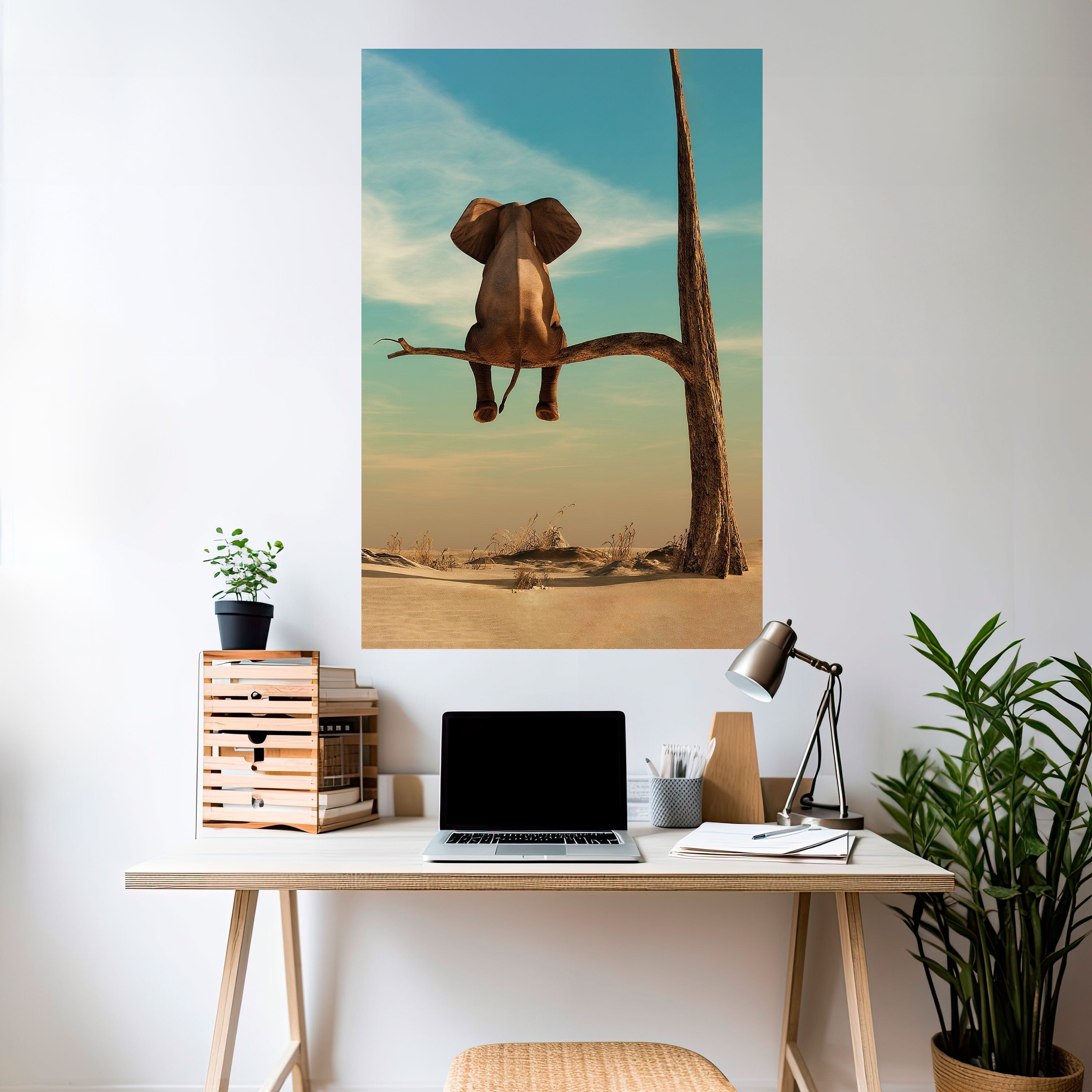 DARE TO DREAM Vertikales Poster zum Abziehen und Aufkleben
