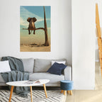 DARE TO DREAM Selbstklebendes Poster - Hochformat