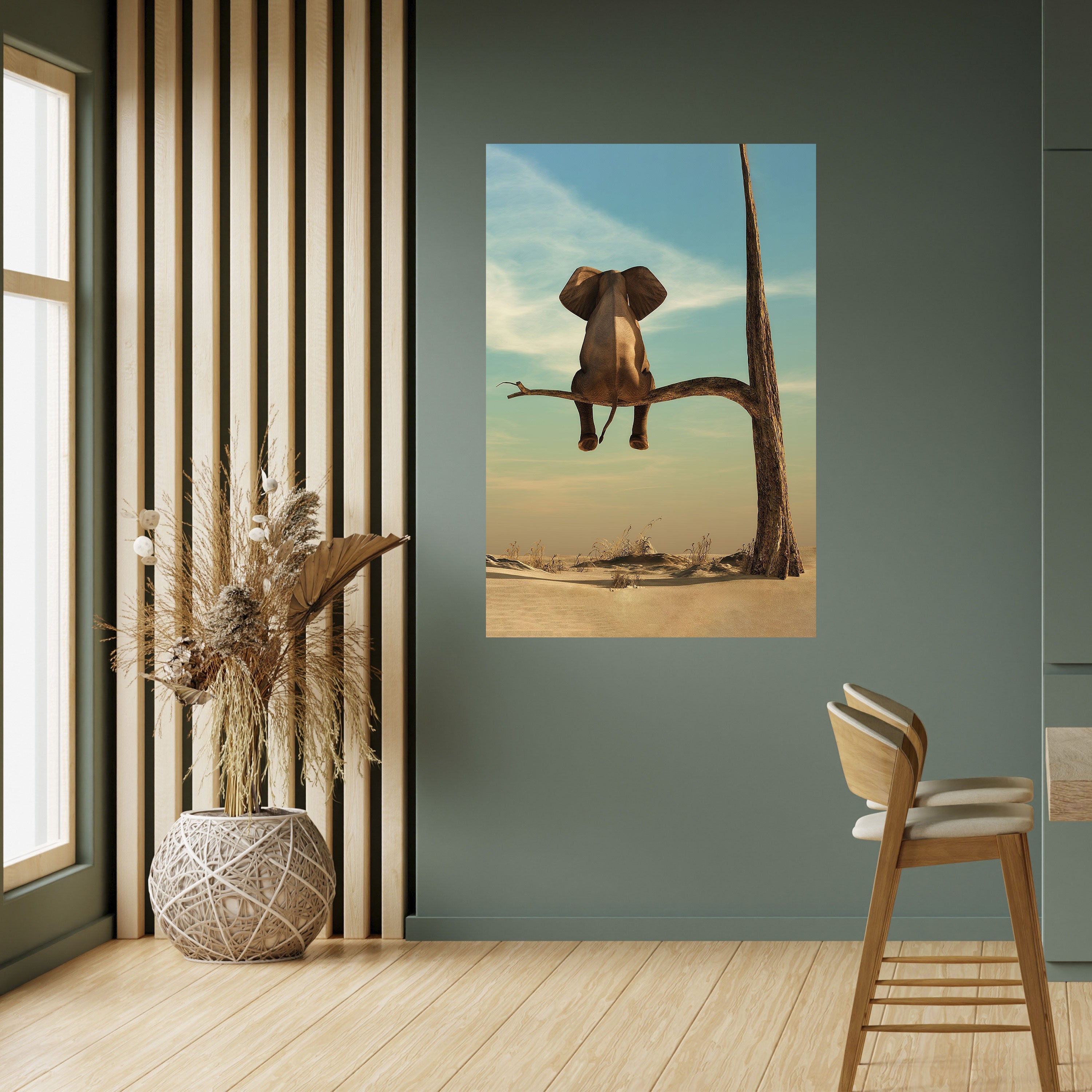 DARE TO DREAM Vertikales Poster zum Abziehen und Aufkleben