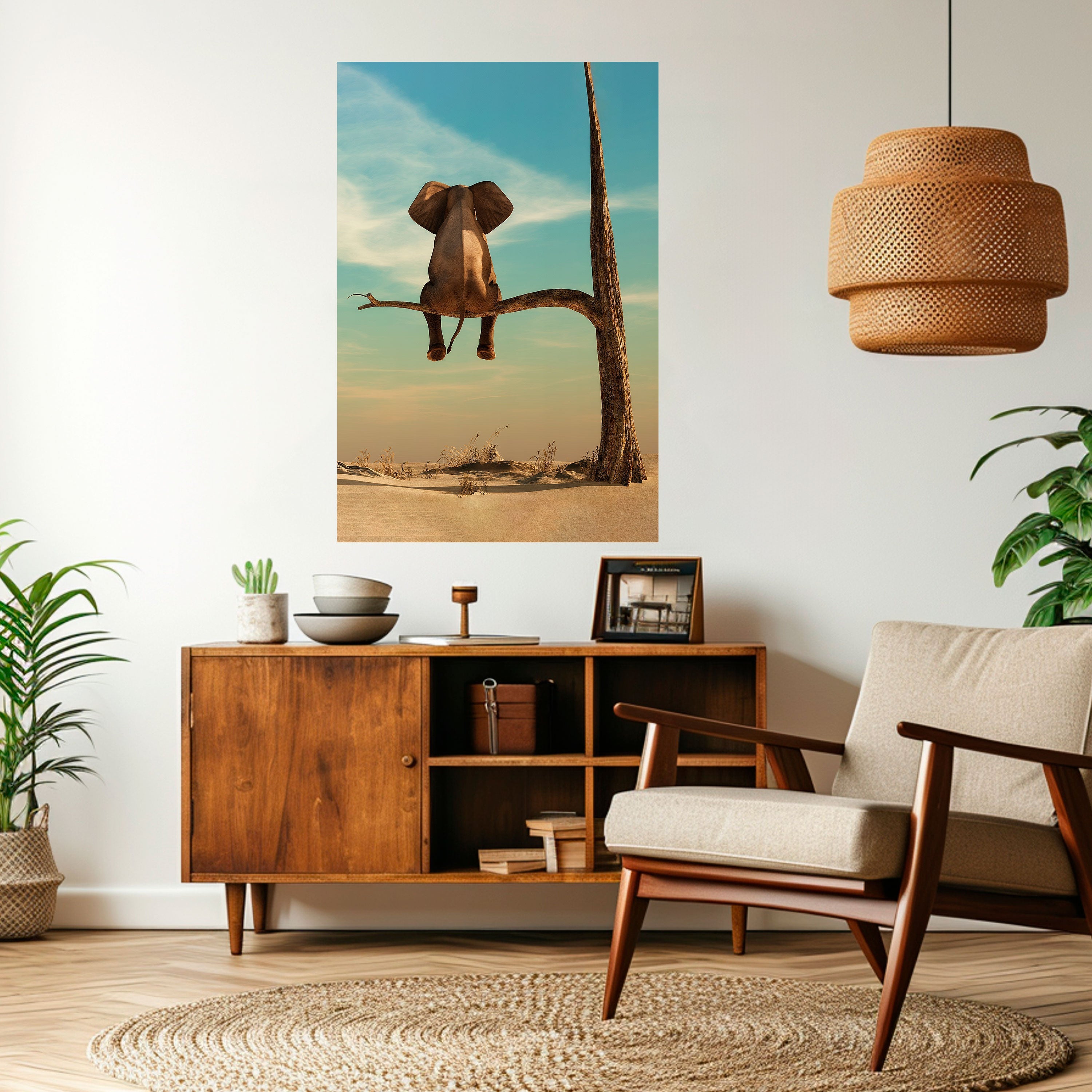DARE TO DREAM Vertikales Poster zum Abziehen und Aufkleben