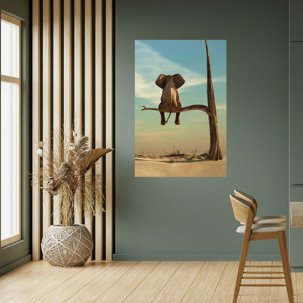 DARE TO DREAM Vertikales Poster zum Abziehen und Aufkleben