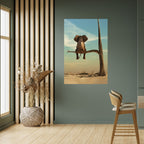 DARE TO DREAM Selbstklebendes Poster - Hochformat