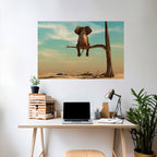 DARE TO DREAM Peel and Stick Horizontal Poster