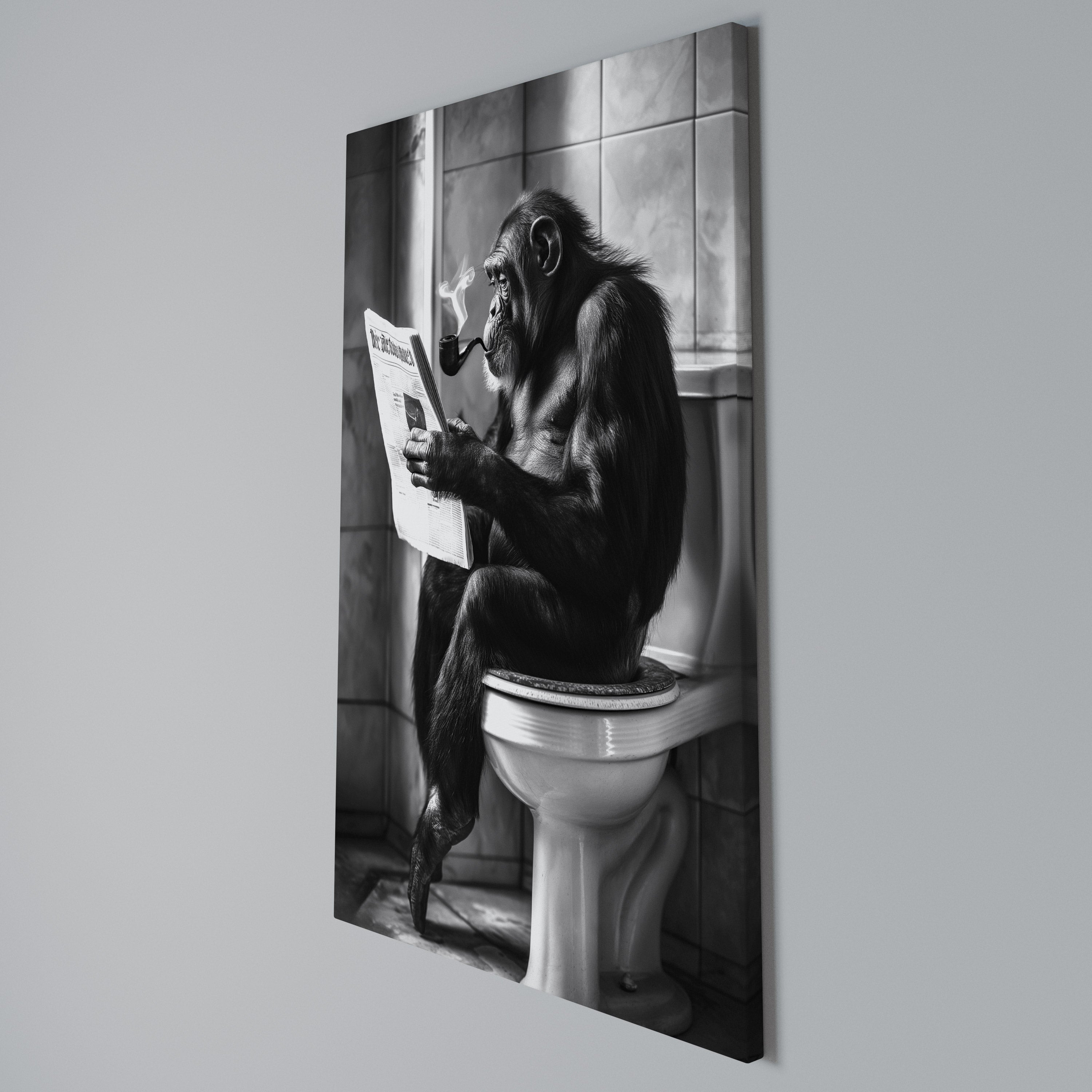 A MOMENT OF CALM Vertical Canvas Print