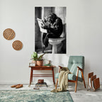 A MOMENT OF CALM Selbstklebendes Poster - Hochformat