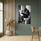 A MOMENT OF CALM Selbstklebendes Poster - Hochformat