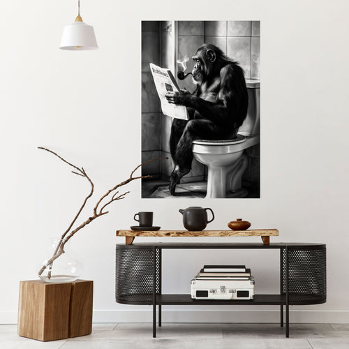 A MOMENT OF CALM Selbstklebendes Poster - Hochformat