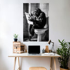 A MOMENT OF CALM Selbstklebendes Poster - Hochformat