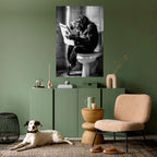 A MOMENT OF CALM Selbstklebendes Poster - Hochformat