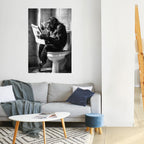 A MOMENT OF CALM Selbstklebendes Poster - Hochformat