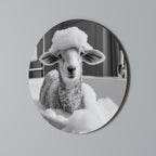 BUBBLE BATH BAA Runde Wanddekoration Ø 69 cm