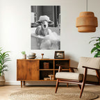 BUBBLE BATH BAA Selbstklebendes Poster - Hochformat