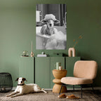 BUBBLE BATH BAA Selbstklebendes Poster - Hochformat