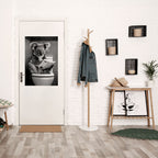 TOILET TIME TALES Selbstklebendes Poster - Hochformat