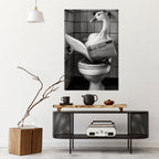 DUCKTAILS AND TIDBITS Peel and Stick Vertical Poster